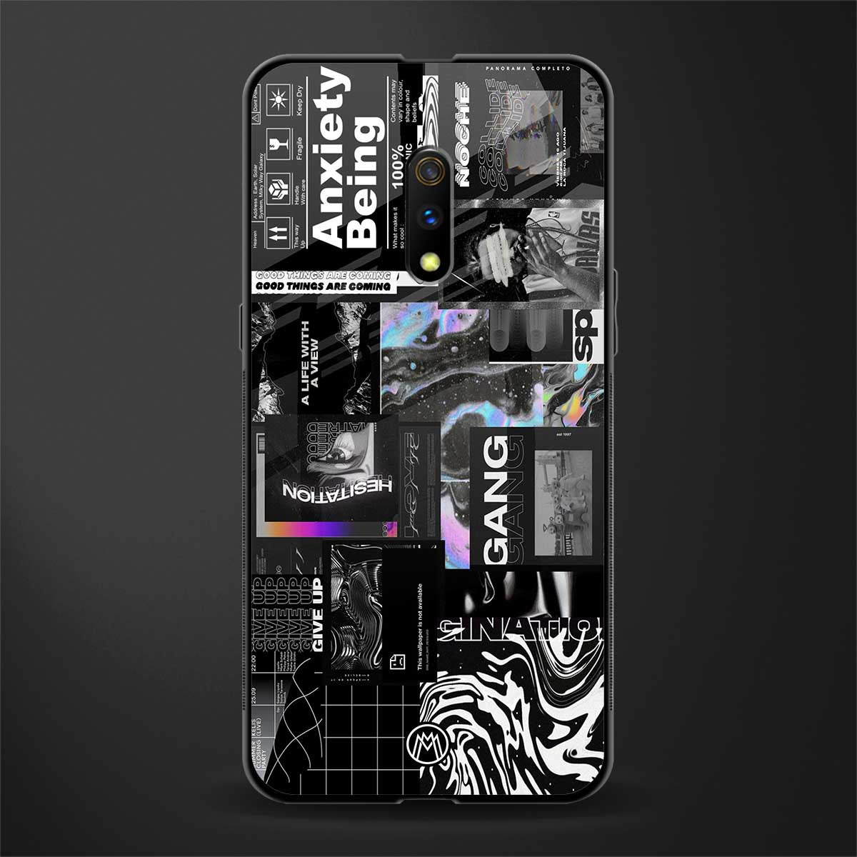 anxiety being glass case for oppo k3 image