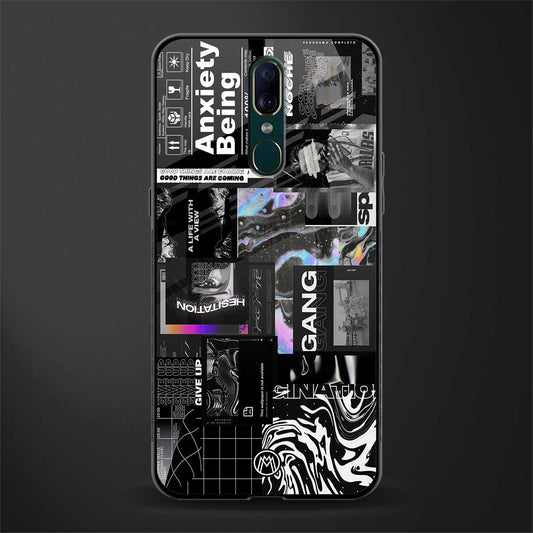 anxiety being glass case for oppo f11 image