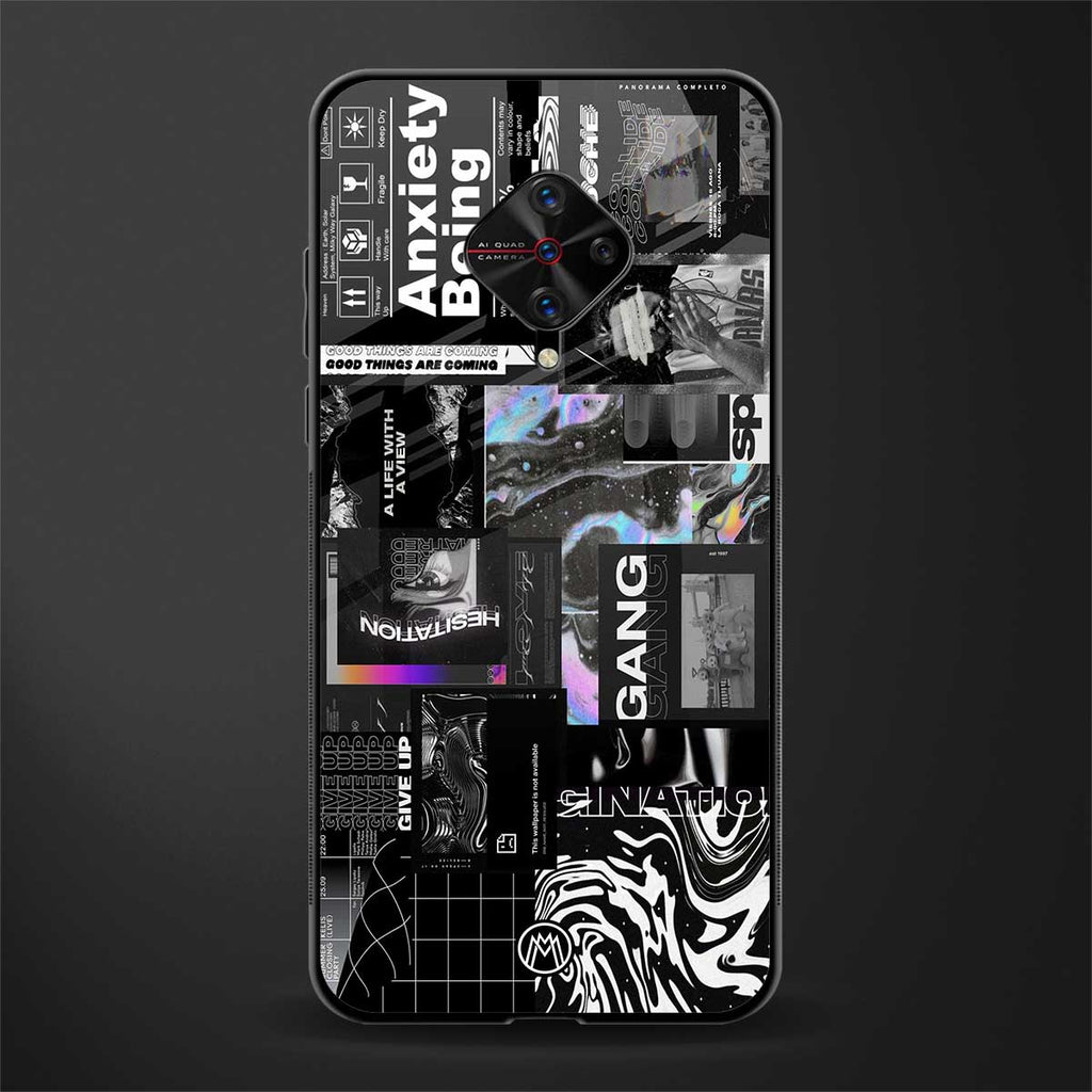 anxiety being glass case for vivo s1 pro image