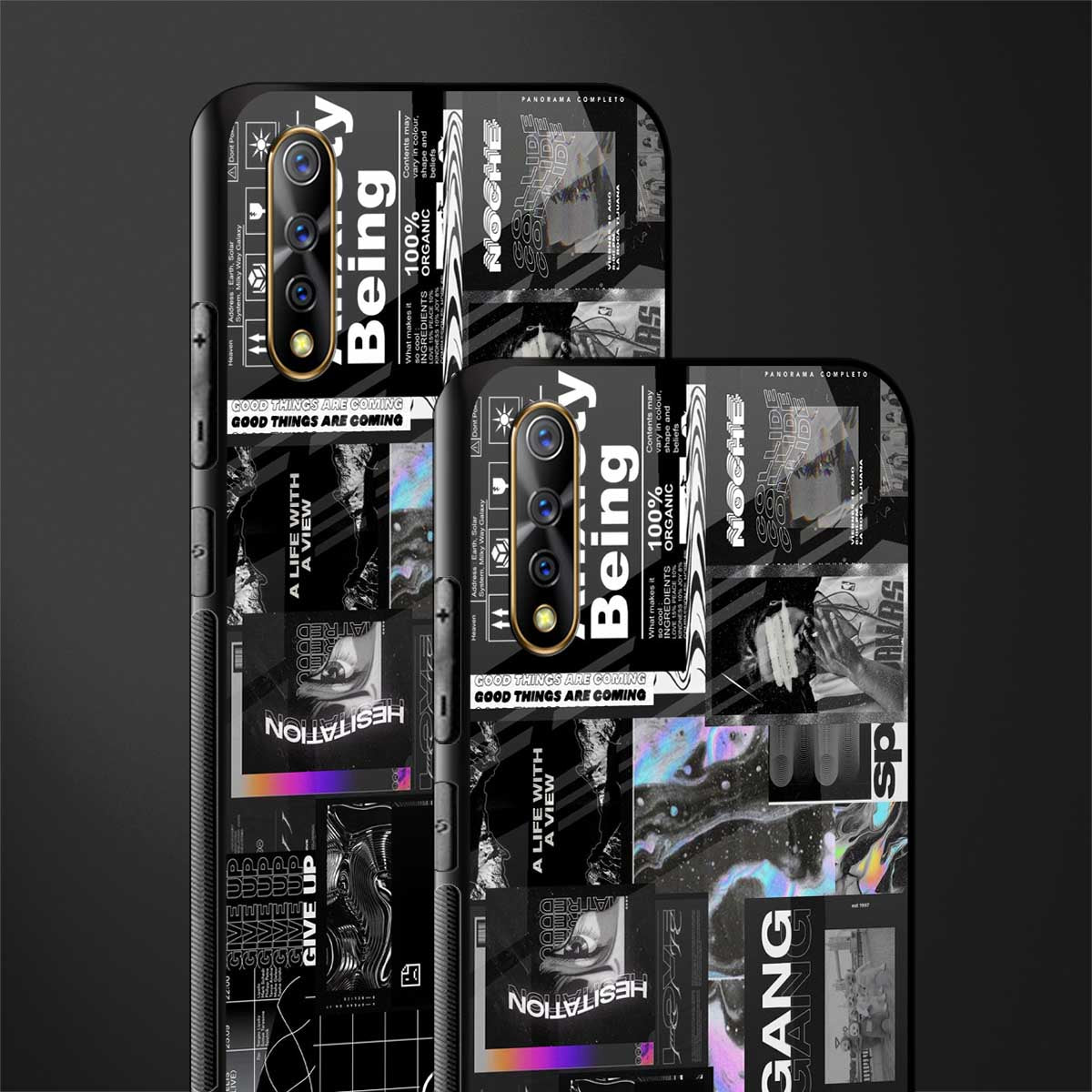 anxiety being glass case for vivo z1x image-2
