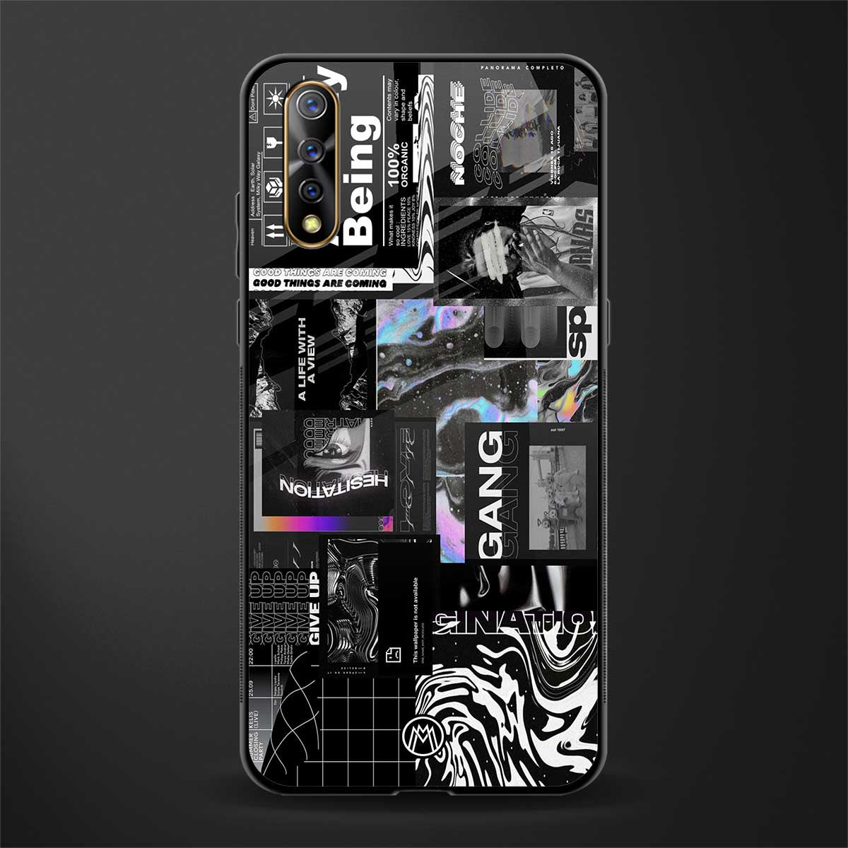 anxiety being glass case for vivo s1 image