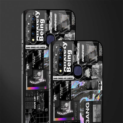 anxiety being glass case for vivo z1 pro image-2