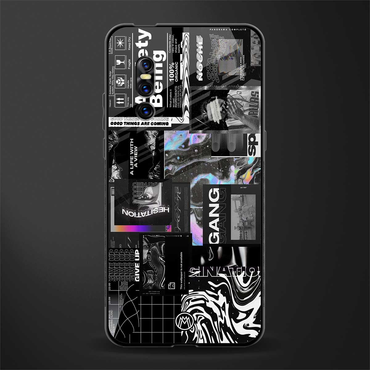 anxiety being glass case for vivo v15 pro image