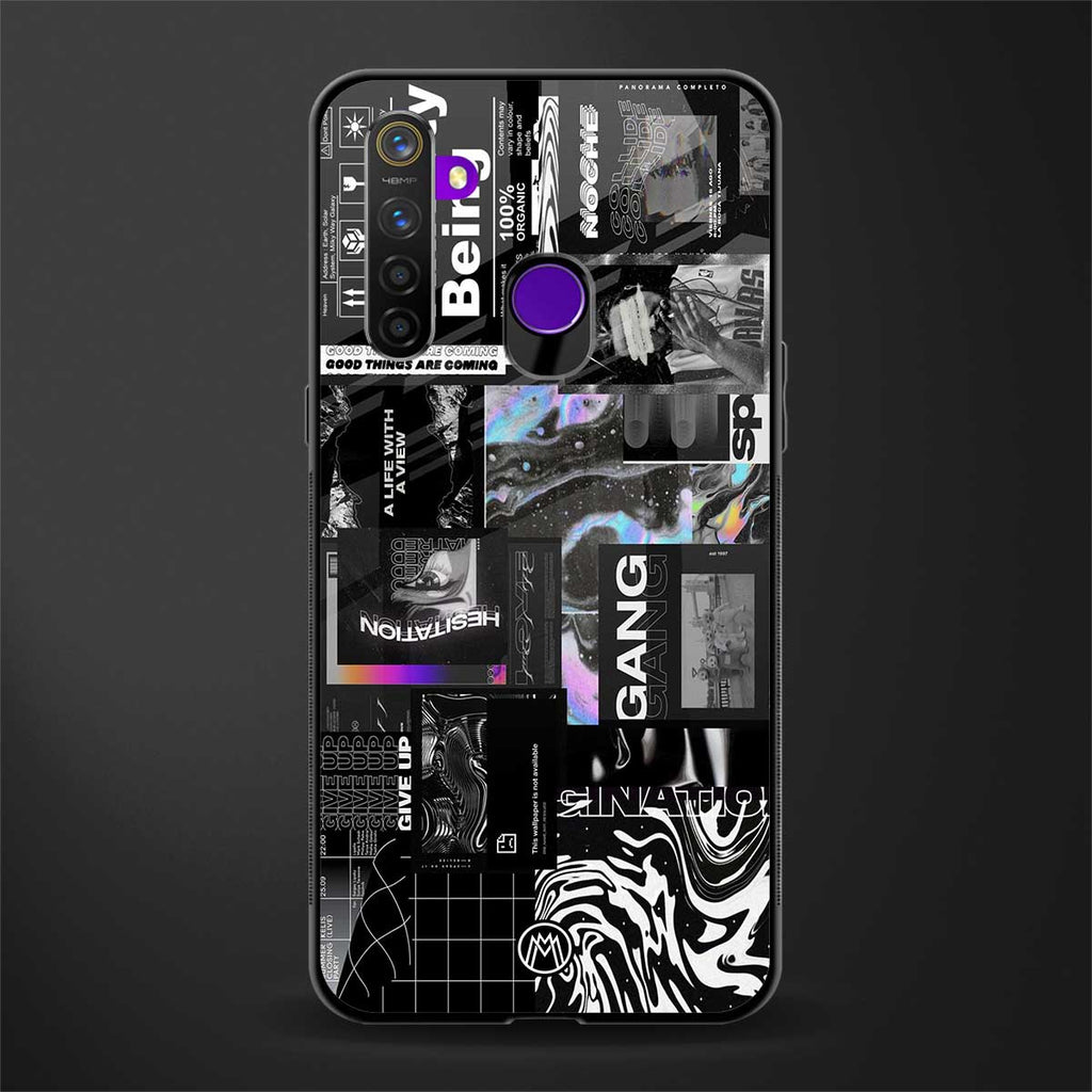 anxiety being glass case for realme 5 image