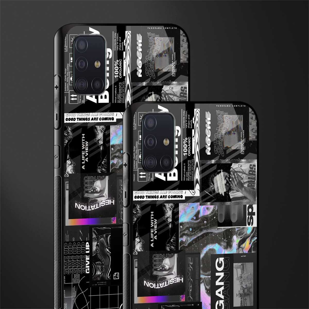 anxiety being glass case for samsung galaxy a71 image-2