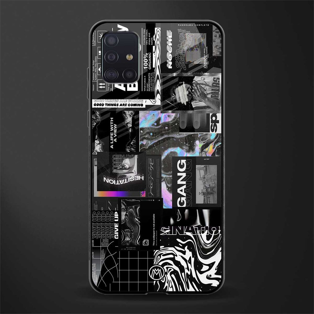 anxiety being glass case for samsung galaxy a71 image