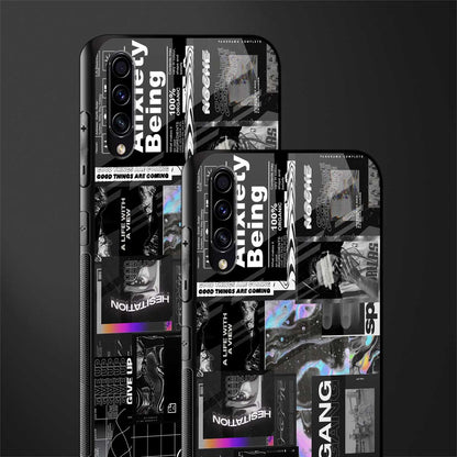 anxiety being glass case for samsung galaxy a50s image-2