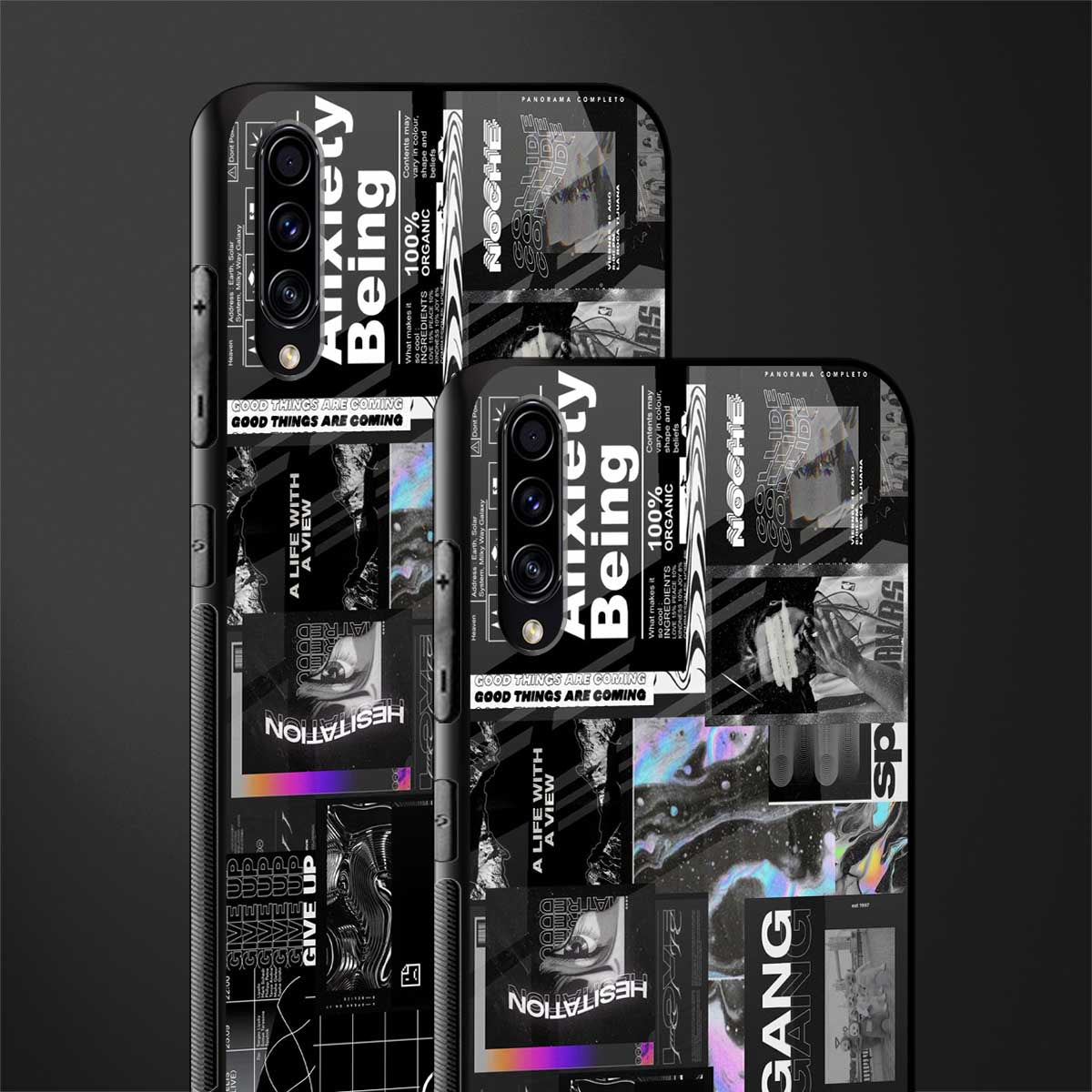 anxiety being glass case for samsung galaxy a30s image-2