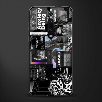anxiety being glass case for redmi k20 pro image