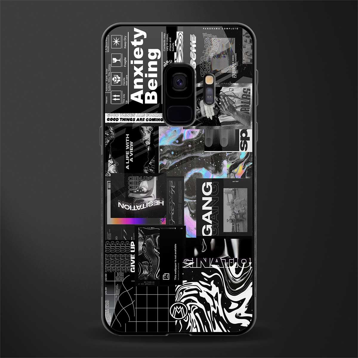 anxiety being glass case for samsung galaxy s9 image