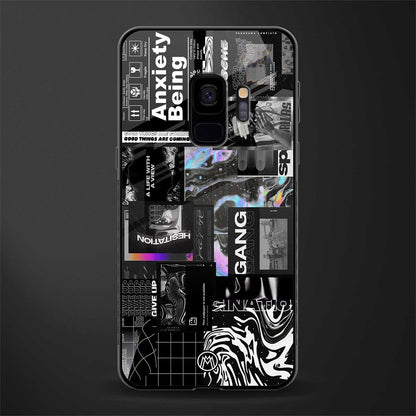 anxiety being glass case for samsung galaxy s9 image