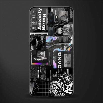 anxiety being glass case for oppo a5 2020 image