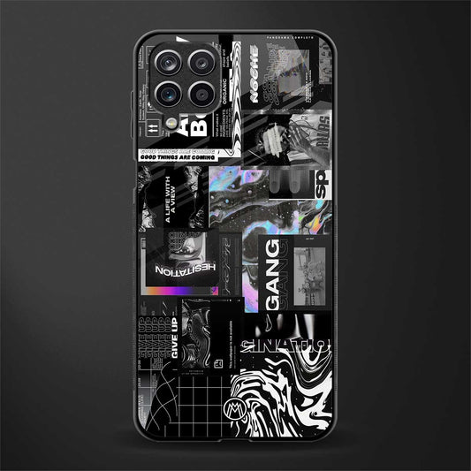 anxiety being back phone cover | glass case for samsung galaxy a22 4g