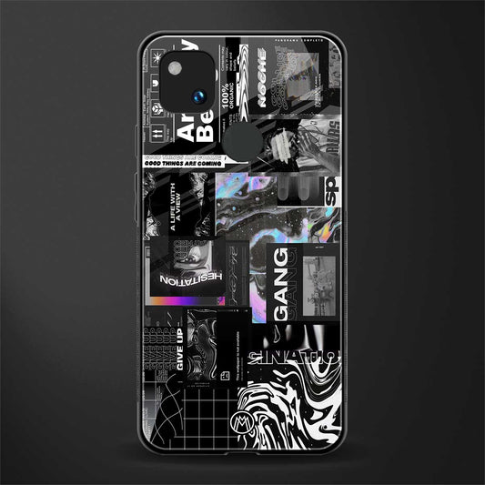 anxiety being back phone cover | glass case for google pixel 4a 4g