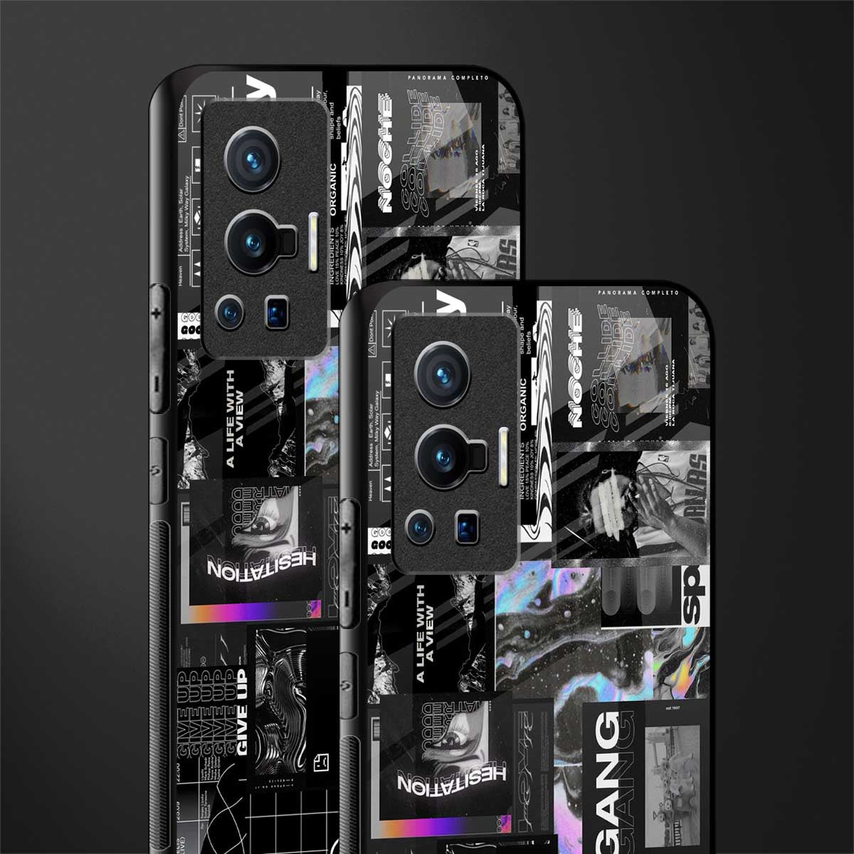 anxiety being glass case for vivo x70 pro image-2