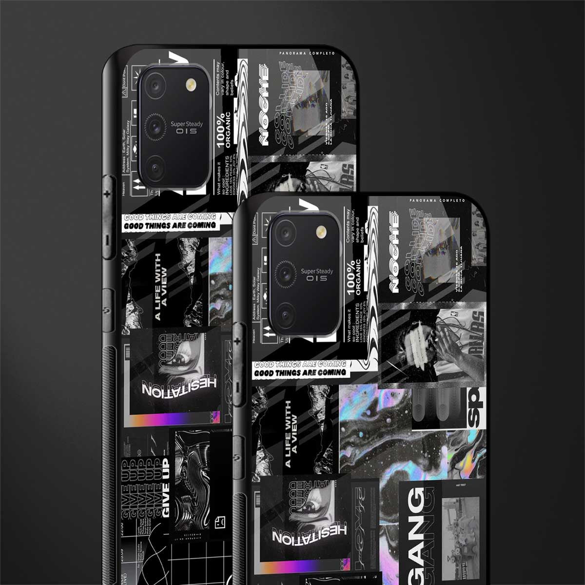 anxiety being glass case for samsung galaxy a91 image-2
