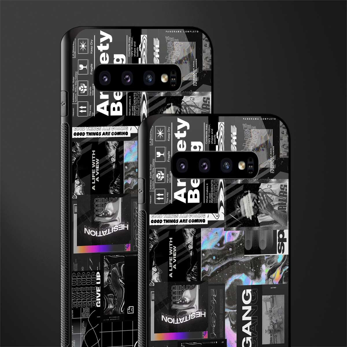 anxiety being glass case for samsung galaxy s10 plus image-2