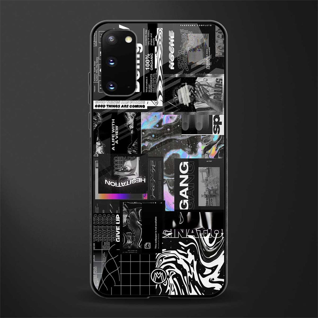 anxiety being glass case for samsung galaxy s20 image
