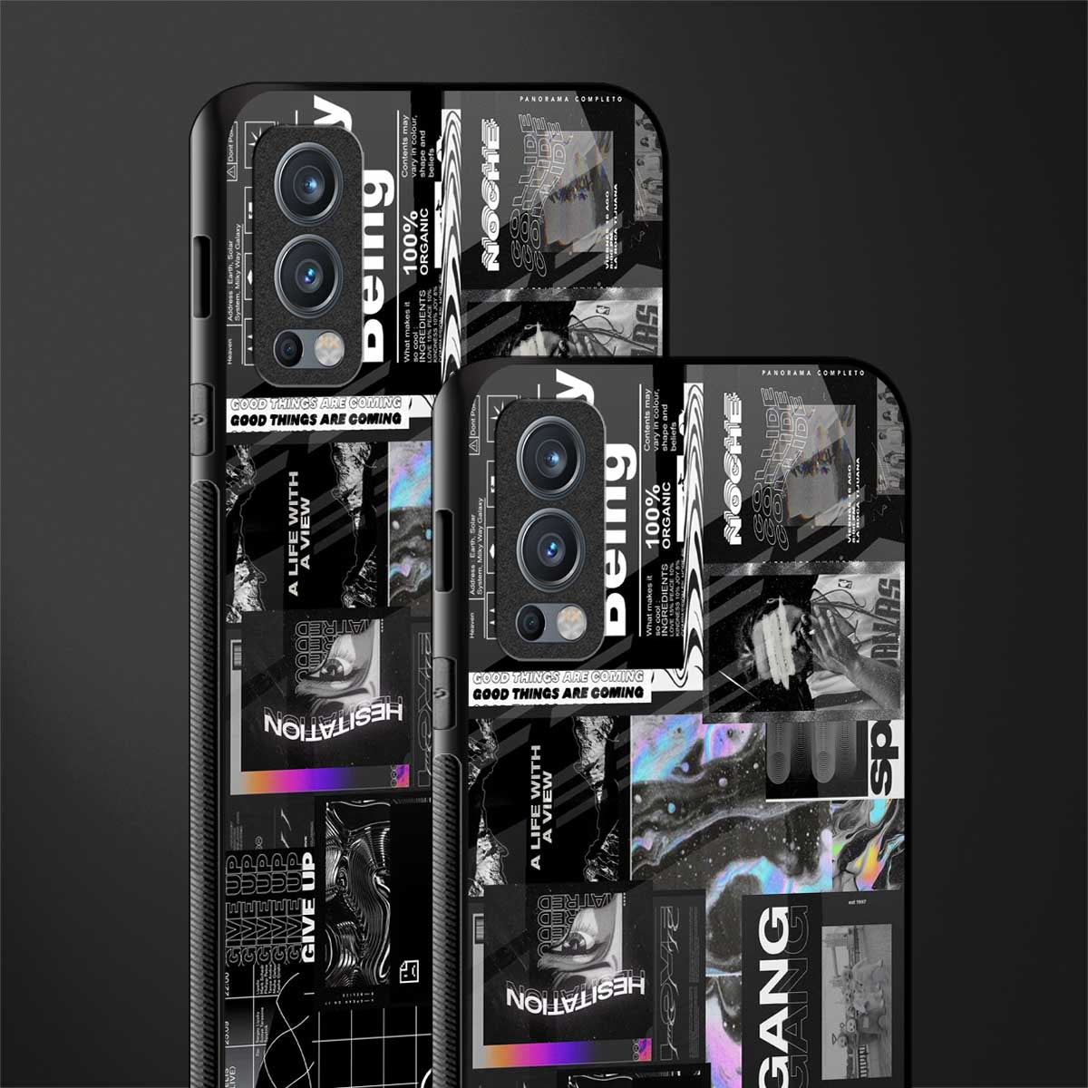 anxiety being glass case for oneplus nord 2 5g image-2