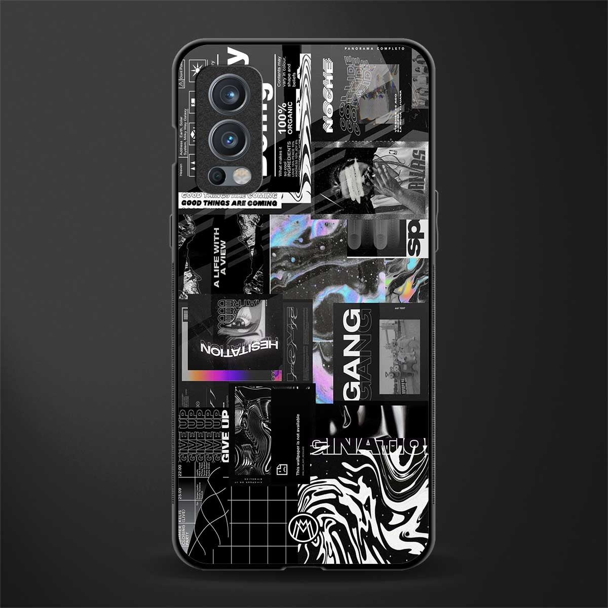 anxiety being glass case for oneplus nord 2 5g image
