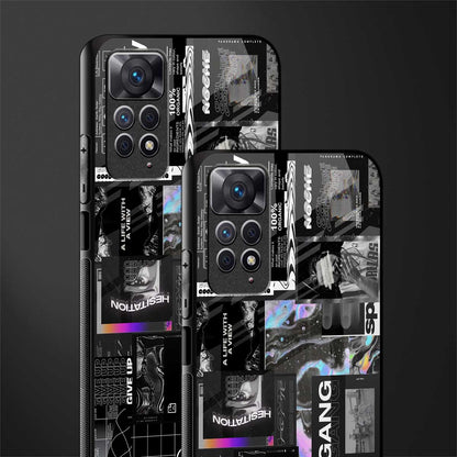 anxiety being glass case for redmi note 11s image-2