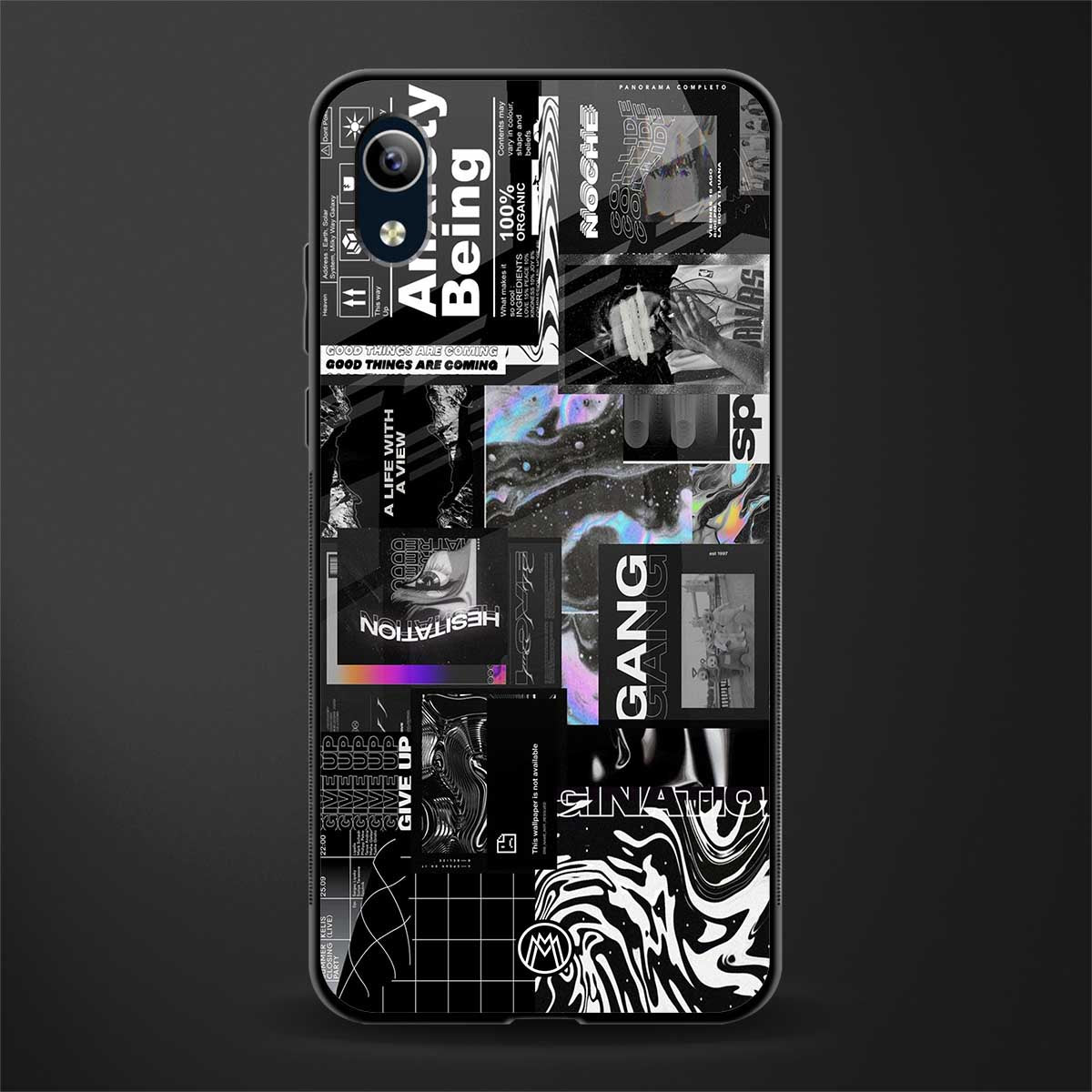 anxiety being glass case for vivo y91i image