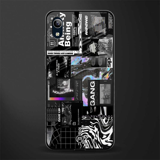 anxiety being glass case for vivo y1s without fingerprint image