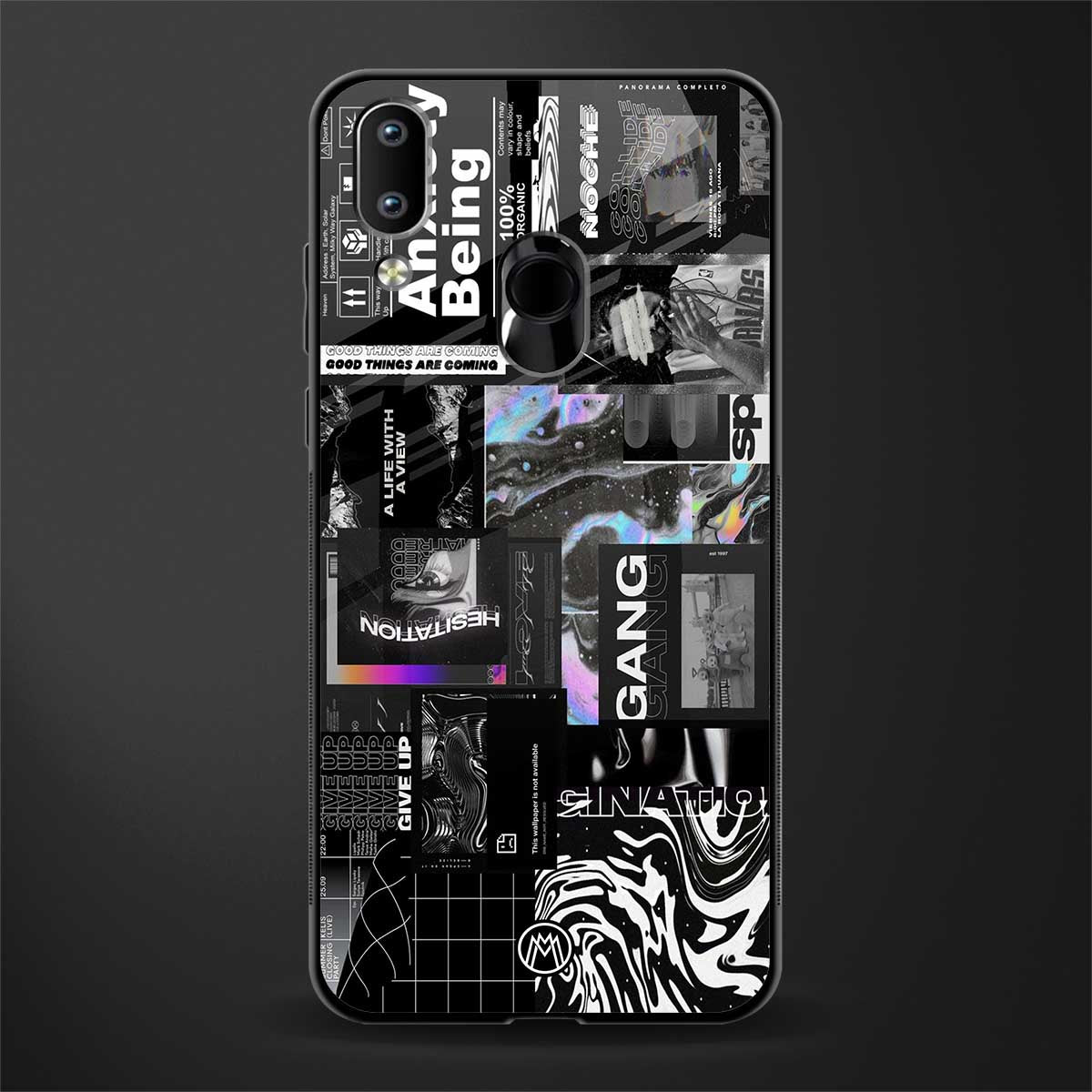 anxiety being glass case for vivo y93 image