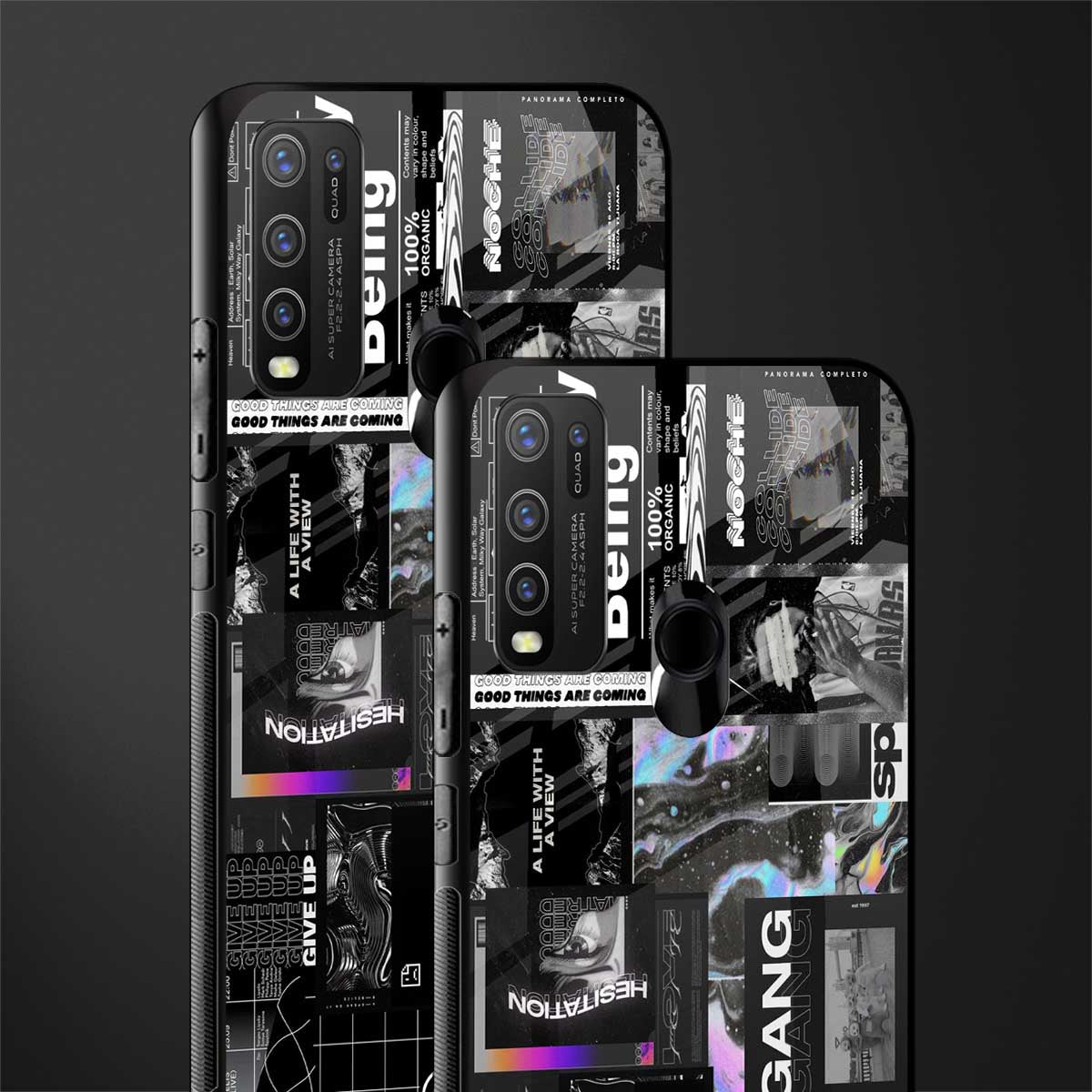 anxiety being glass case for vivo y50 image-2