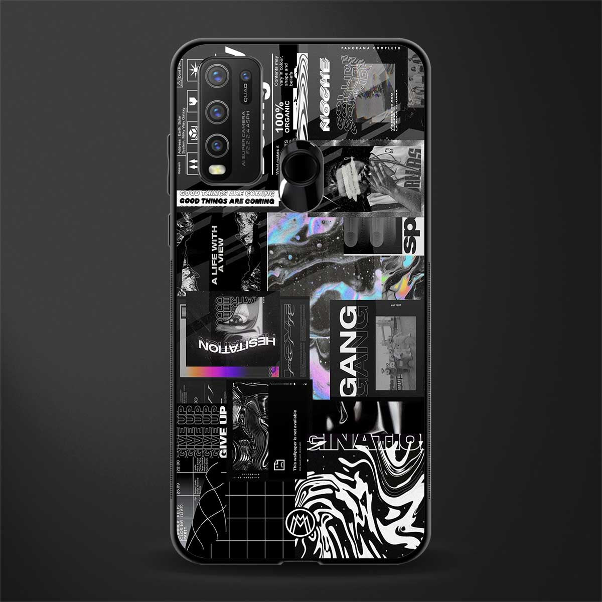 anxiety being glass case for vivo y50 image