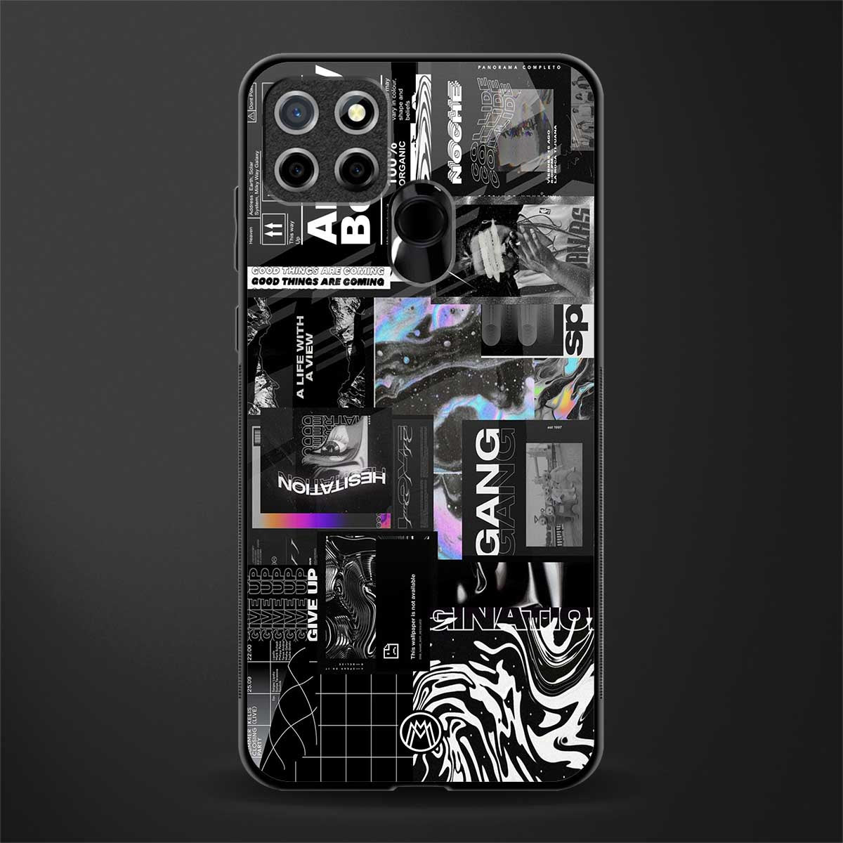 anxiety being glass case for realme narzo 30a image