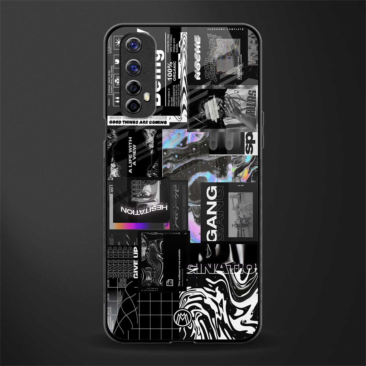 anxiety being glass case for realme 7 image