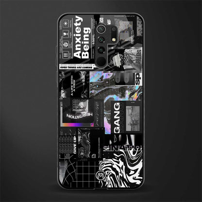 anxiety being glass case for poco m2 reloaded image