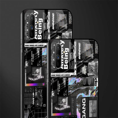 anxiety being glass case for realme c3 image-2
