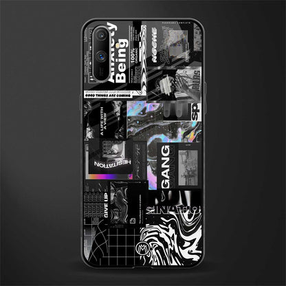 anxiety being glass case for realme c3 image