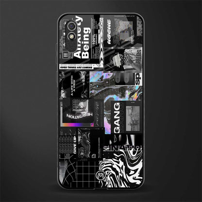 anxiety being glass case for redmi 9i image