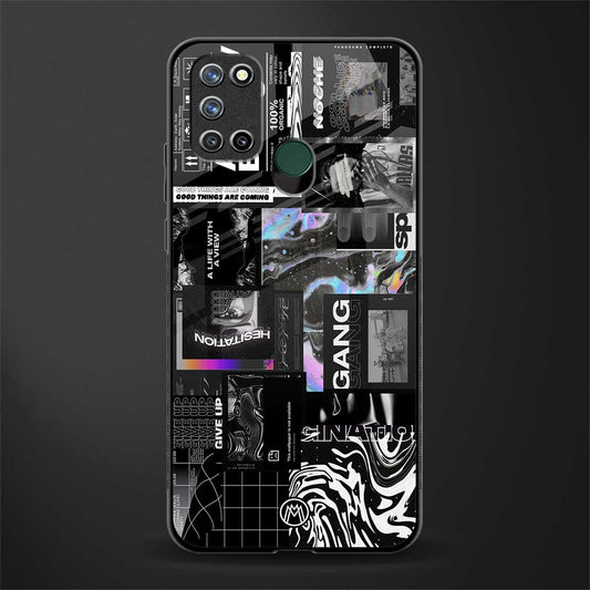 anxiety being glass case for realme 7i image