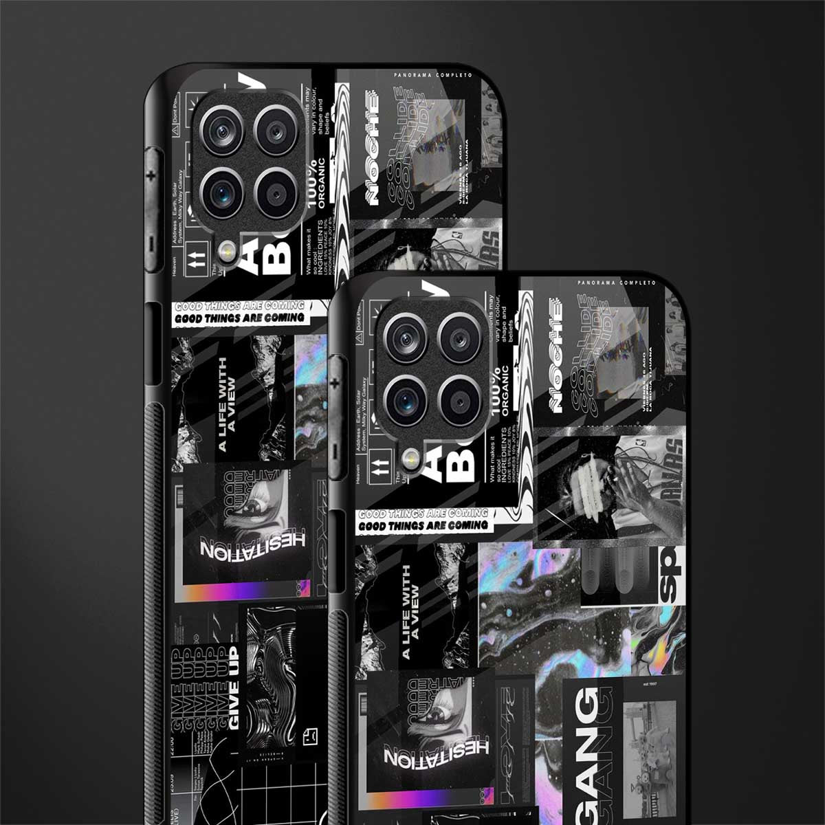 anxiety being glass case for samsung galaxy m12 image-2