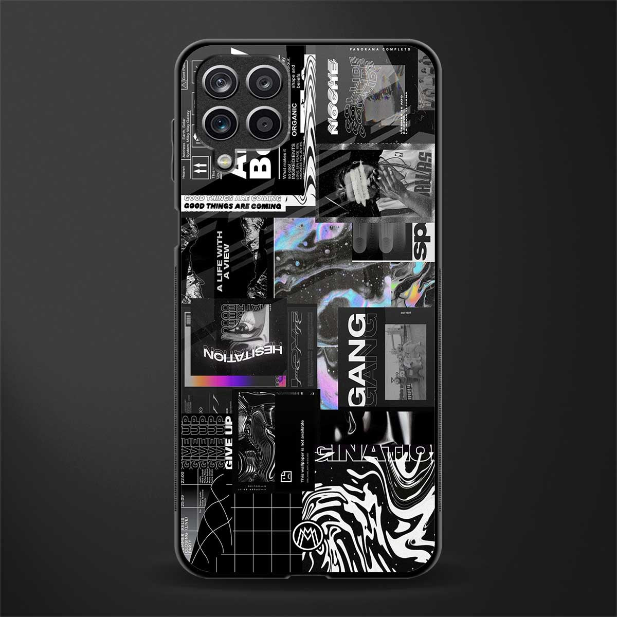 anxiety being glass case for samsung galaxy m12 image