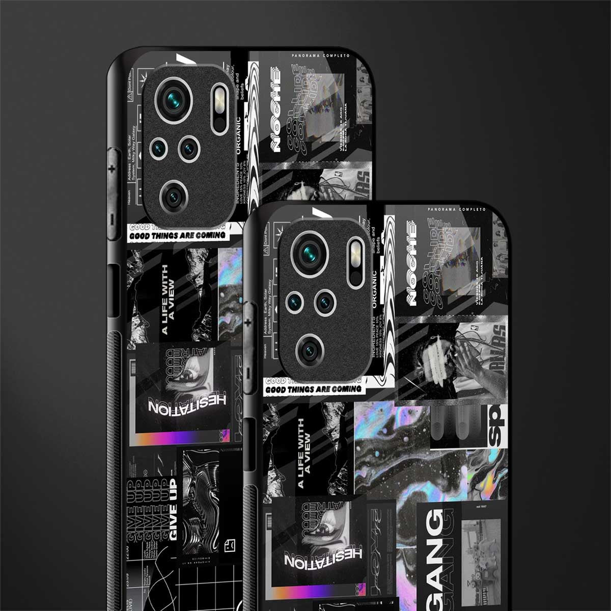 anxiety being glass case for redmi note 10s image-2