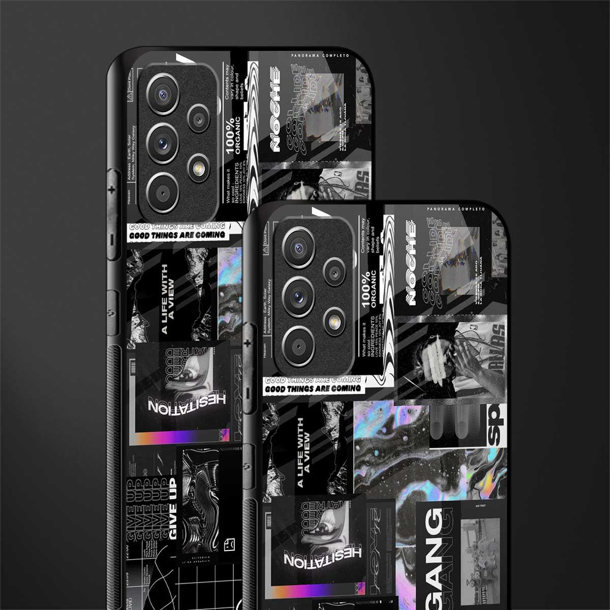 anxiety being glass case for samsung galaxy a72 image-2