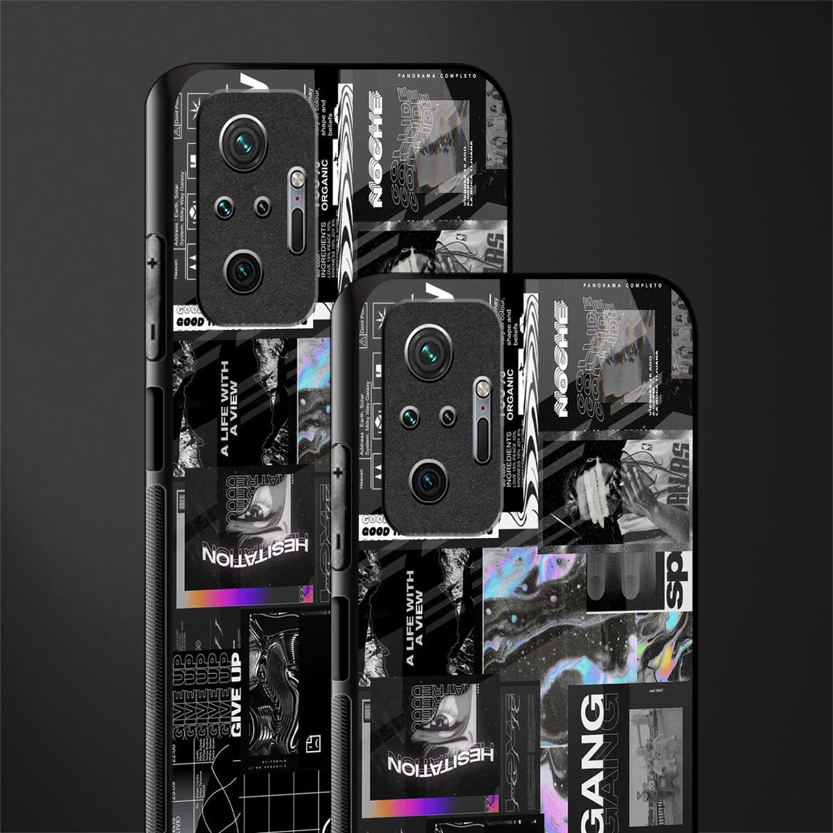 anxiety being glass case for redmi note 10 pro max image-2