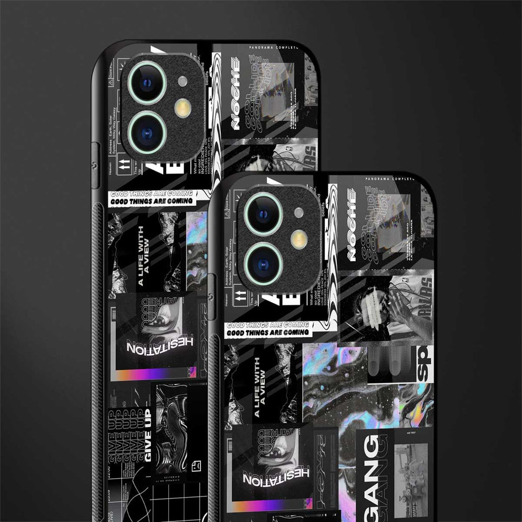 anxiety being glass case for iphone 11 image-2