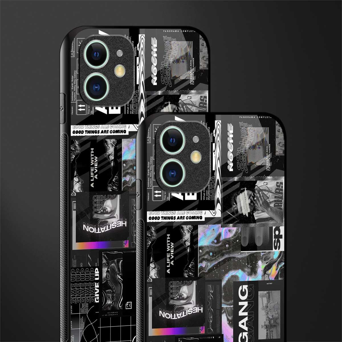 anxiety being glass case for iphone 11 image-2