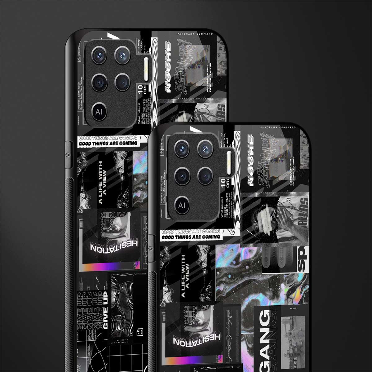 anxiety being glass case for oppo f19 pro image-2