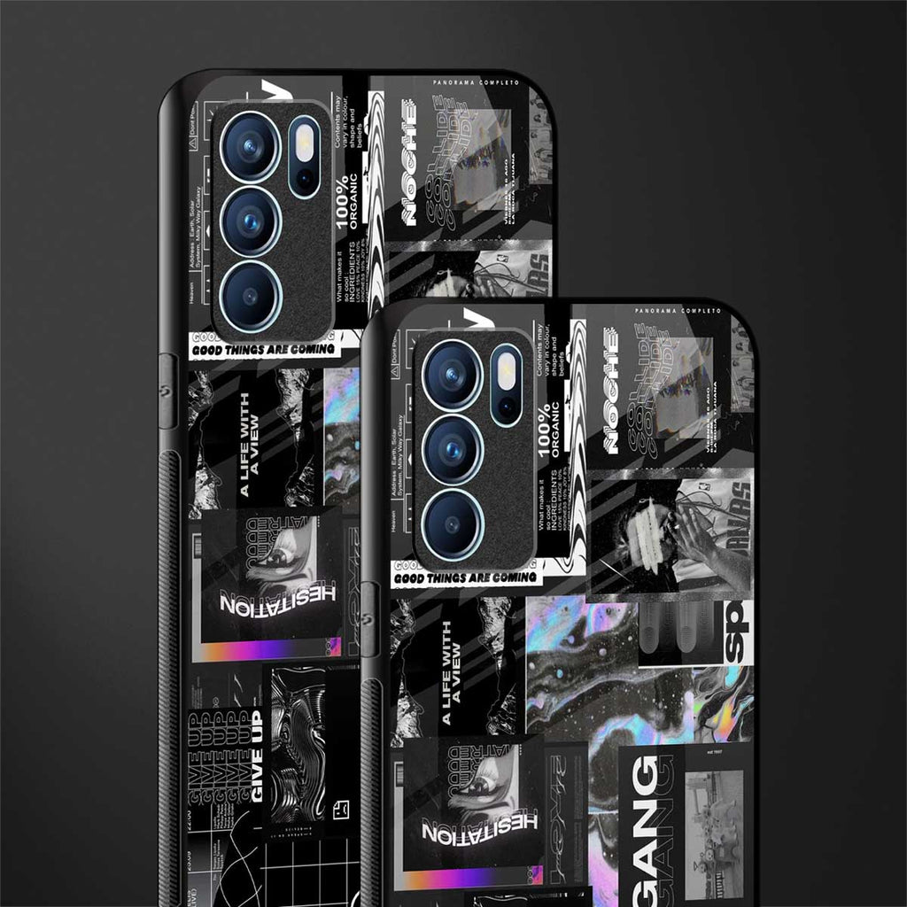 anxiety being glass case for oppo reno6 5g image-2