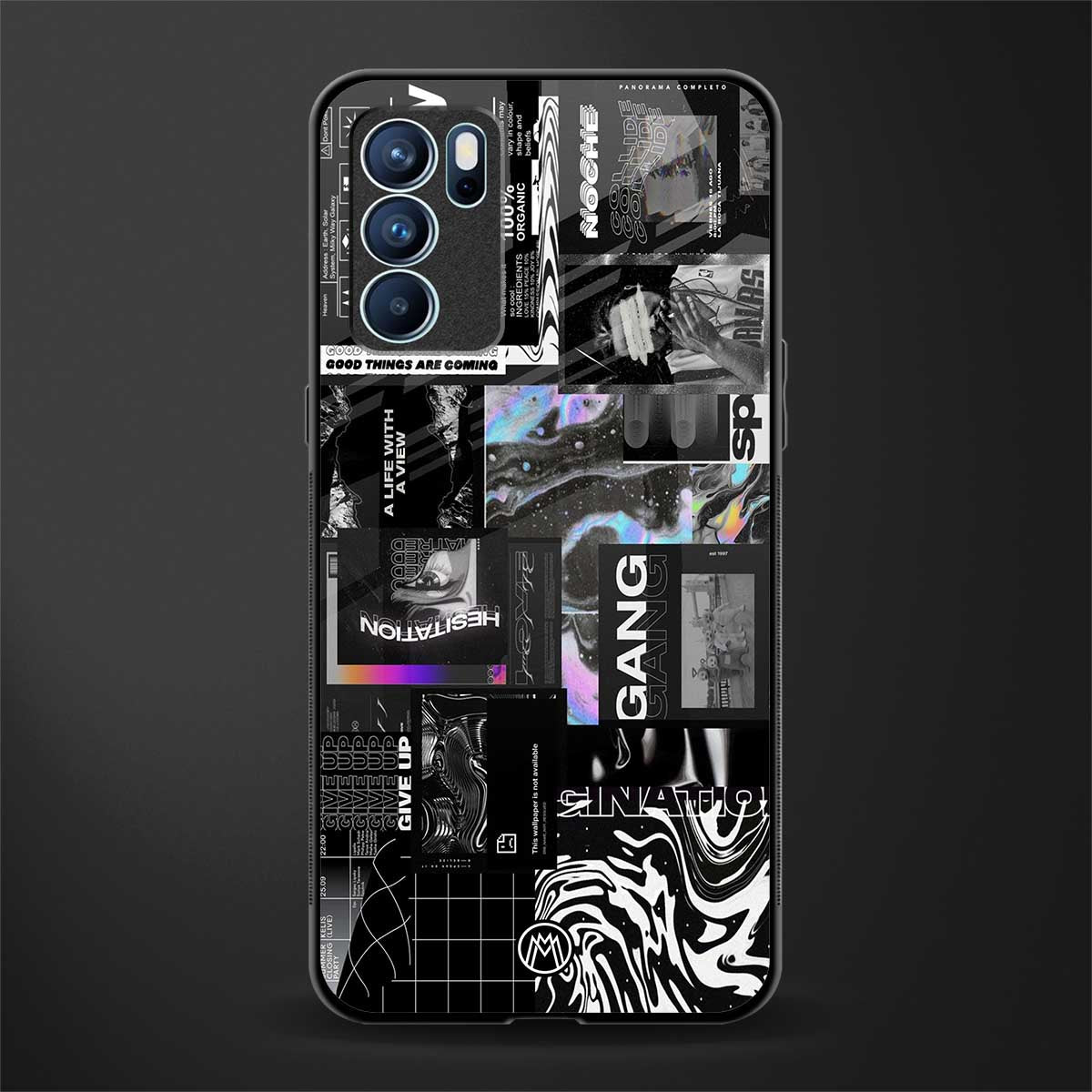 anxiety being glass case for oppo reno6 pro 5g image