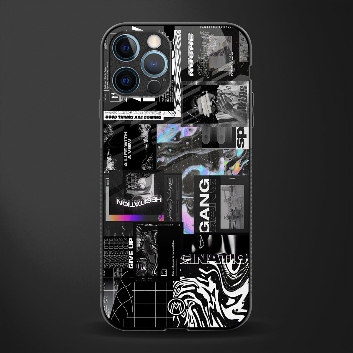 anxiety being glass case for iphone 12 pro max image