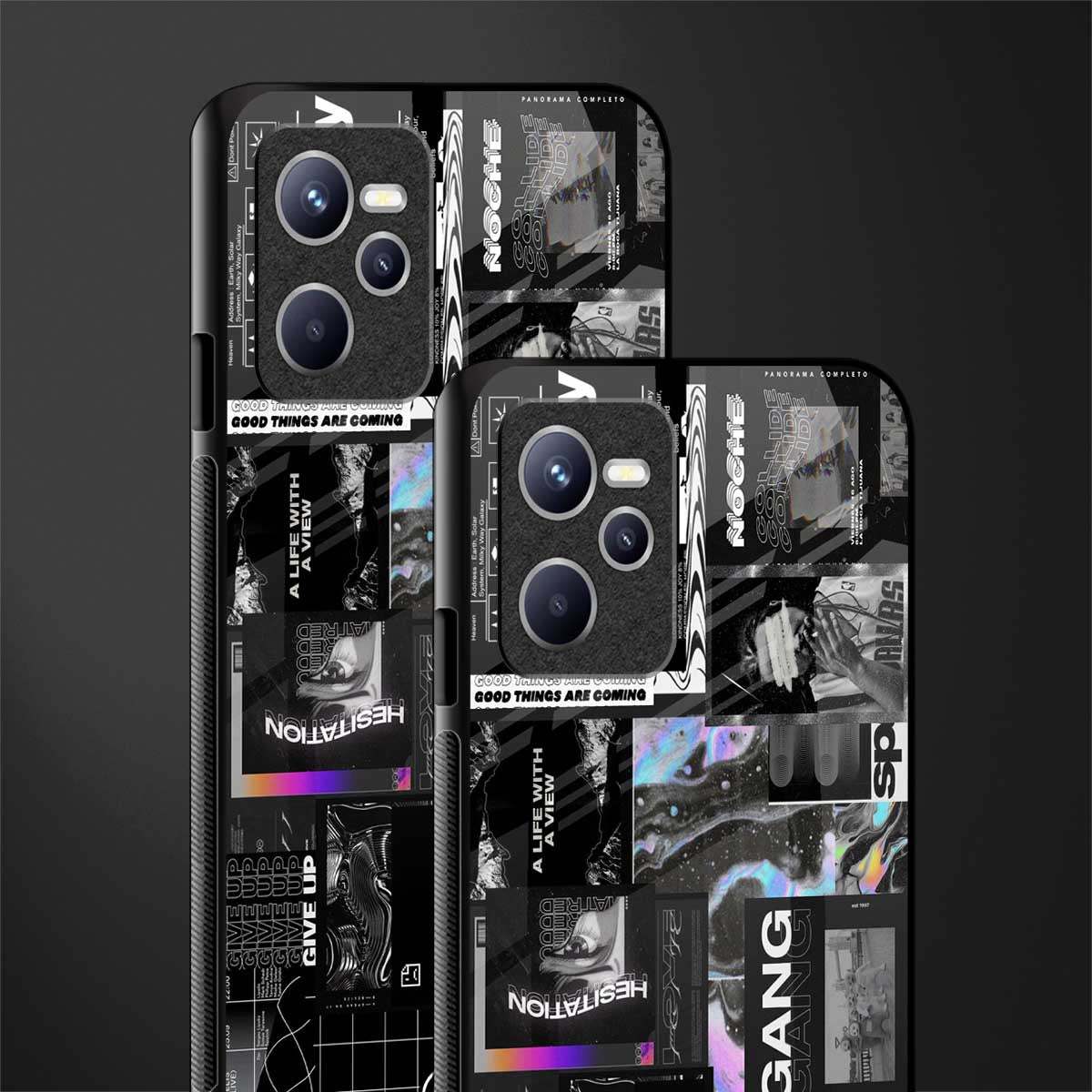 anxiety being glass case for realme c35 image-2