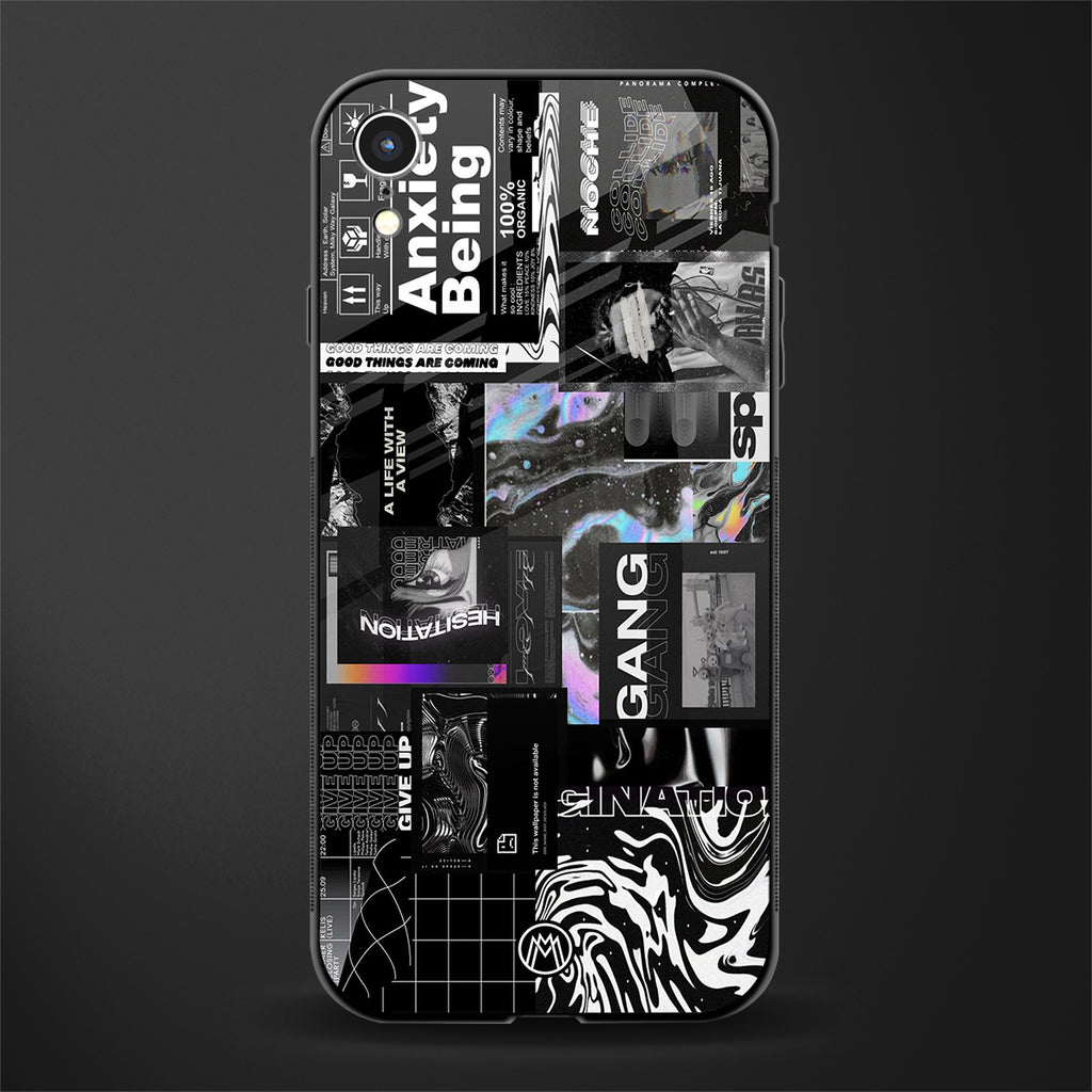 anxiety being glass case for iphone xr image